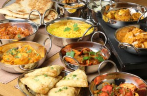 Indisches Essen - Lebensmittel aus Indien