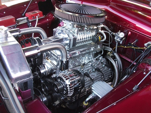 car engine photo