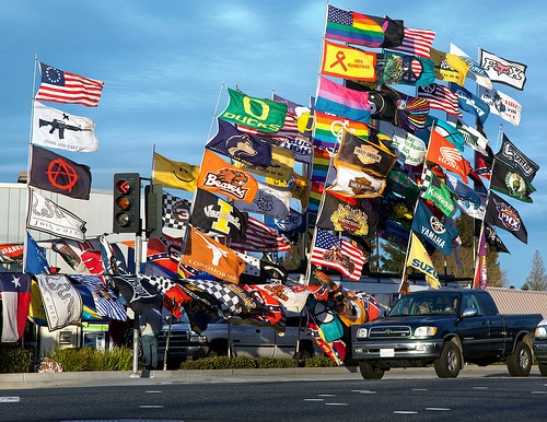 flags photo